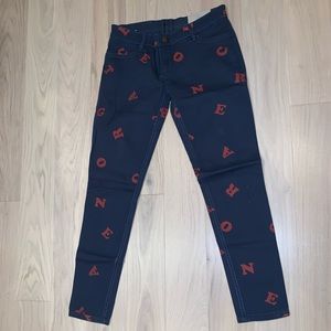 Reversible Skinny printed jeans/pant BCBGeneration